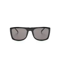 dunhill lunettes de soleil à monture carrée - noir