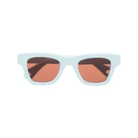 jacquemus lunettes de soleil à monture carrée - bleu