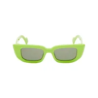 ambush lunettes de soleil nova à monture carrée - vert