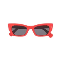 kenzo lunettes de soleil à monture papillon - rouge