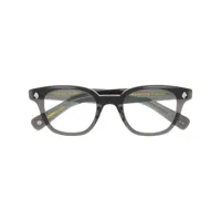 garrett leight lunettes de vue naples à monture carrée - gris