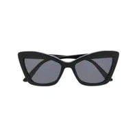 karl lagerfeld lunettes de soleil choupette à monture papillon - noir