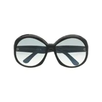 tom ford lunettes de soleil annabelle à monture oversize - noir