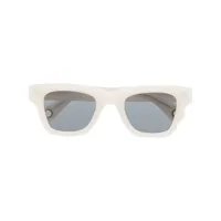jacquemus lunettes de soleil nocio à monture d - blanc