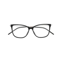 gucci eyewear lunettes de vue à monture wayfarer - noir