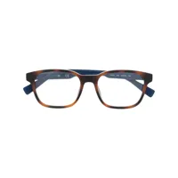 lacoste lunettes de vue à monture carrée - bleu