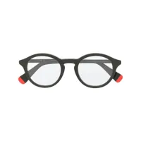 kenzo lunettes de vue à monture ronde - vert