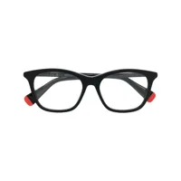 kenzo lunettes de vue à logo imprimé - noir