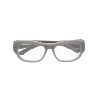 balenciaga eyewear lunettes de vue à monture en d - gris