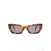 kenzo lunettes de soleil à monture papillon - marron