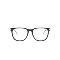 carrera lunettes de soleil 308 à monture carrée - noir