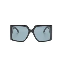 dsquared2 eyewear lunettes de soleil à monture oversize - noir
