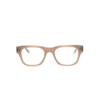 barton perreira lunettes de vue yarner à monture rectangulaire - tons neutres