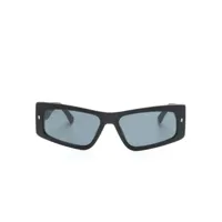 dsquared2 eyewear lunettes de soleil à monture rectangulaire - noir
