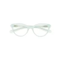 off-white lunettes de vue style 26 à monture ronde - vert