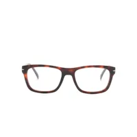 eyewear by david beckham lunettes de vue db 7011 à monture rectangulaire - rouge