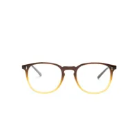 oliver peoples lunettes de vue finley à effet dégradé - jaune