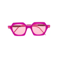 kuboraum lunettes de vue p10 cy à monture carrée - rose