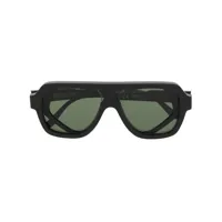 kuboraum lunettes de vue t11 à monture carrée oversize - noir
