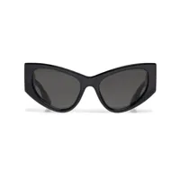 balenciaga eyewear lunettes de soleil led frame - noir