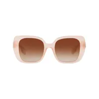 burberry lunettes de soleil lola à monture carrée - rose