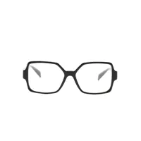 versace eyewear lunettes de vue gb1 à monture carrée - noir