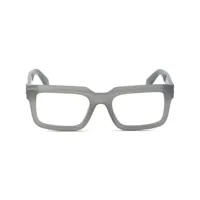 off-white lunettes de vue optical style 42 - gris
