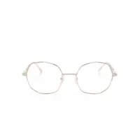 etnia barcelona lunettes de vue alexandrite à monture géométrique - rose
