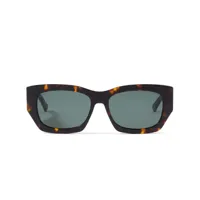 jimmy choo eyewear lunettes de soleil cami à monture carrée - multicolore