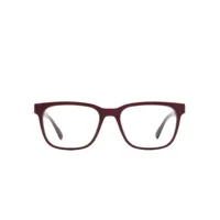 mykita lunettes de vue solo à monture en d - rouge