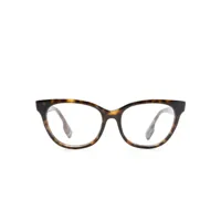 burberry eyewear lunettes de vue à monture papillon - vert