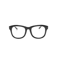linda farrow lunettes de vue edson à monture carrée - noir