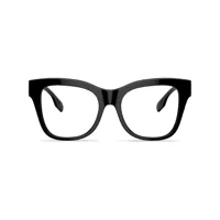 burberry eyewear lunettes de vue à monture carrée - noir