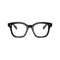 oliver peoples lunettes de vue fiorella à monture oversize - noir