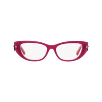 swarovski lunettes de vue 5476 à monture papillon - rose