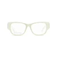 swarovski lunettes de vue 5473 à monture carrée - blanc
