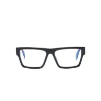 off-white lunettes de vue carrées optical style 46 - noir