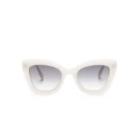 isabel marant eyewear lunettes de soleil im 0050/g/s à monture papillon - tons neutres