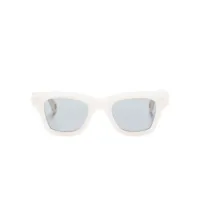jacquemus lunettes de soleil à monture carrée - tons neutres