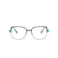 etnia barcelona lunettes de vue leonor à monture carrée - vert