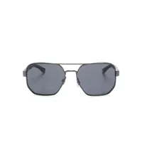 dsquared2 eyewear lunettes de soleil à monture pilote - noir
