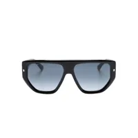dsquared2 eyewear lunettes de soleil hype à monture pilote - noir