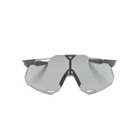 100% eyewear lunettes de soleil xs à monture couvrante - noir