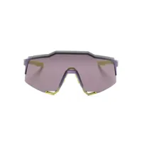 100% eyewear lunettes de soleil oversize speedcraft® - violet