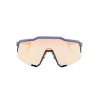 100% eyewear lunettes de soleil oversize speedcraft® - bleu
