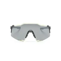 100% eyewear lunettes de soleil oversize speedcraft® - noir