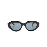 missoni eyewear lunettes de soleil à monture papillon - noir