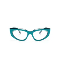 marni eyewear lunettes de vue that à monture papillon - vert
