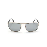 chopard eyewear lunettes de soleil à monture carrée - noir