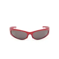 balenciaga eyewear lunettes de soleil reverse xpander - rouge